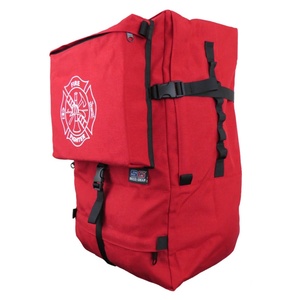 Free sample <b>Waterproof</b>, versatile, portable, and durable wheeled firefighter gear <b>bag</b> with reflective trim and a front pocket - Product Image 2