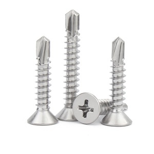 Tại Chỗ Tất Cả Các Kích Thước 304 316 410 Giá Bán Buôn Chìm Đầu Tự Khoan Vít Tự Khoan Vít - Product Image 3