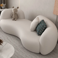 Neue Technologie Modernes Sektionales Stoff-Wohnzimmer-Sofa-Set Möbel