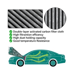 Filtre à air d'habitacle au charbon actif pour voiture 97133-L1000 97133-N9100 pour Hyundai Elantra Ioniq 5 Kona Santa Fe <span class=keywords><strong>Kia</strong></span> EV6 K5 <span class=keywords><strong>Niro</strong></span> - Product Image 3