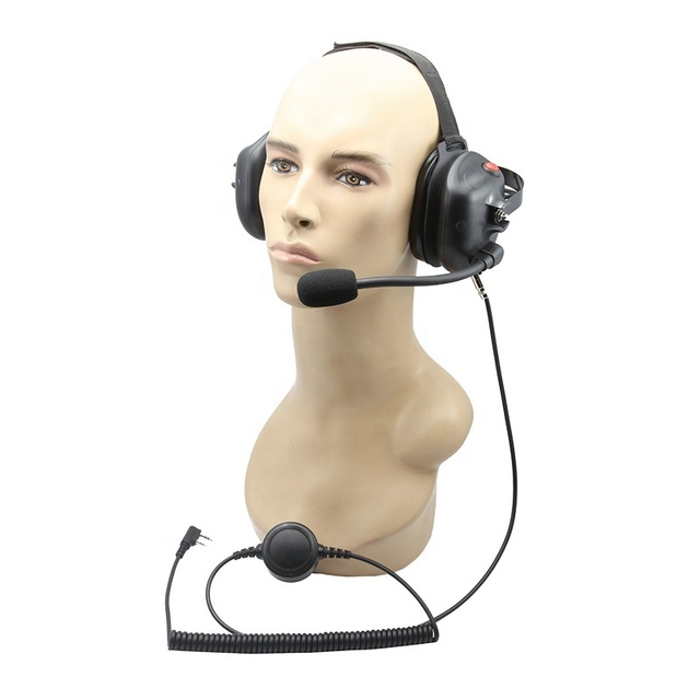 Walkie Talkie Heavy Duty Headset HRE-5051 Earpiece for Kenwood Radios