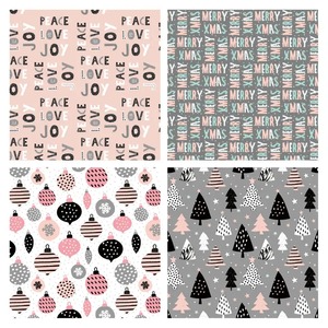 Custom Eco-Friendly Recyclable Christmas-Themed Gift <b>Wrap</b> <b>Paper</b> <b>Roll</b> 100GSM Double Sided Coated Art <b>Paper</b> for Holiday Packaging - Product Image 5