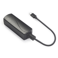 SDaPo P2C5V Power Over Ethernet Wired PD2.0 USB C Tipo C a RJ45 Adaptador Ethernet Tarjeta de red para teléfono Tablet