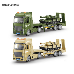 <span class=keywords><strong>Voiture</strong></span> de <span class=keywords><strong>Jouet</strong></span> QS de Haute Qualité pour Enfants, Modèle de <span class=keywords><strong>Camion</strong></span> à Portes Ouvrantes à l'Échelle 1:18, Véhicule de Simulation en Plastique à Friction avec Lumières et Sons - Product Image 3