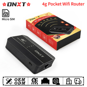 Router Wifi Portátil DNXT WiFi6, Dispositivo Wifi de Bolsillo, Precio Económico, WPS, 3000mAh, Wifi de Bolsillo, Mifi, WAN/LAN, Router 4G LTE Potente para Viajes - Product Image 1