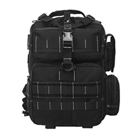 Vente en gros sac à dos d'assaut pour ordinateur portable chasse en plein air 15l sacs à dos tactiques noirs pour la randonnée sac de sport