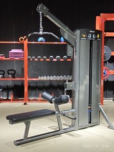 Máquinas de selección de carga de pines de doble función para entrenamiento de fuerza Máquina de extracción Lat de fila baja sentada - Product Image 5
