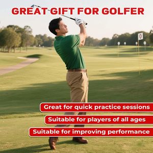 Entrenador de Swing de Golf con Cuerda de 50 pies, Soporte para Pelota Real, Color <span class=keywords><strong>Verde</strong></span>, Plegable, para Zurdos/Diestros, para Principiantes - Product Image 5