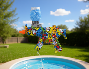 Pistolet à eau électrique MP5 M01B en plastique, jouet d'extérieur unisexe, jeu aquatique pour enfants - Product Image 2