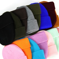Bonnet d'hiver 110g, 31 couleurs, collection 2026, offre spéciale |   Casquette en acrylique unie chaude avec logo brodé 3D personnalisé OEM, unisexe