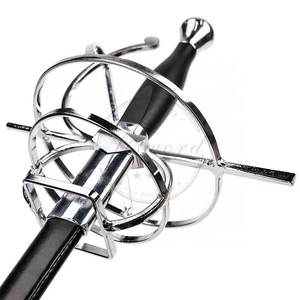ดาบฟันเลื่อยยุคกลางยุคเรอเนซองส์แบบ MS Medieval Renaissance Era Swept Hilt Rapier Fencing Sword - Product Image 5