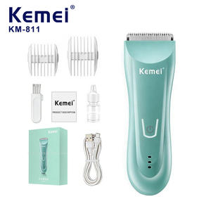 Cortadora de Pelo Eléctrica Kemei KM-811 con Cuchilla de Cerámica de Seguridad, Carga USB, para Uso Doméstico, Recortadora de Pelo para Niños - Product Image 5