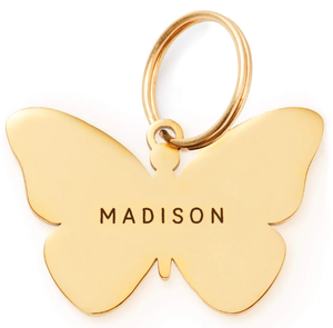 Jietao liontin hewan kupu-kupu bentuk tulang, Stainless Steel kosong logam Premium Logo kustom mewah tahan lama - Product Image 6