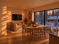 Maison modulaire certifiée CE, style scandinave, à ossature en acier, préfabriquée, écoénergétique, pour climat froid
