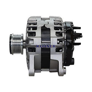Alternador compatible con RENAULT MEGANE IV 1.5 Blue dCi 115 (K9A6) Diésel (KW: 85, HP: 116) de 08-2018 KUHNER 554592RI NUEVO - Product Image 2