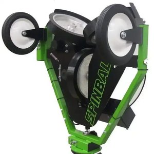 ENTREGA A DOMICILIO Máquina de Lanzamiento de Béisbol Spinball de 3 Ruedas, Máquina de Entrenamiento Nueva, EE. UU. - Product Image 1