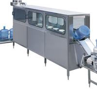 Machine de remplissage et d'embouteillage automatique électrique de haute précision pour eau potable pure et eau minérale en bouteilles/bocaux/fûts de 5 gallons (20 litres)