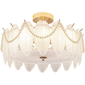 <b>Ceiling</b> <b>Light</b> Led Tri Color Changing Bedroom Dining Room Modern Round Chandelier Eye Protection <b>Light</b> Fixture 8618 - Product Image 2
