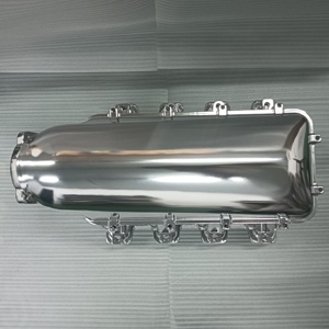 Polished LS Hi-Ram EFI Intake Manifold Fit LS3 with Fuel Rail Kits - Product Image 1
