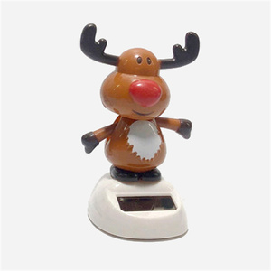 Wholesale Custom Make Own Design Car Ornament Swing Flower Butterfly Duck Figure Powered <strong>Solar</strong> <strong>Dancing</strong> <strong>Toys</strong> - Product Image 2