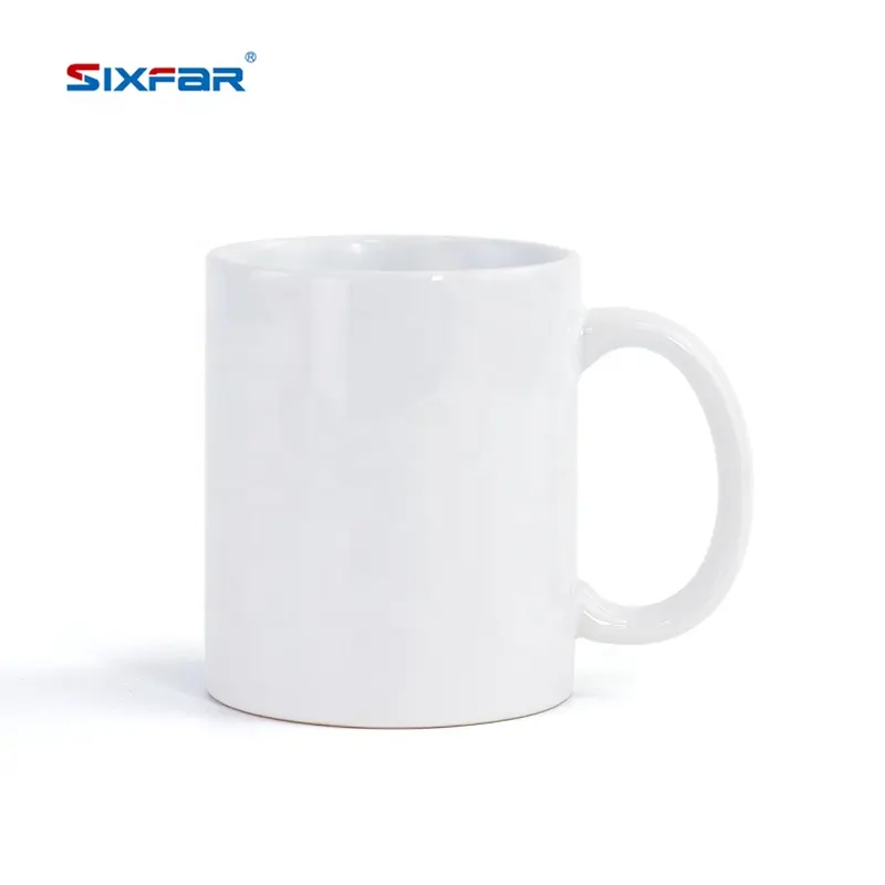 Nhà Máy Nhà Cung Cấp 11Oz Thăng Hoa Trắng Mug Supper Trắng Trống Mug Cốc Cà Phê Với Tráng Hỗ Trợ Tùy Chỉnh LOGO Và Thiết Kế