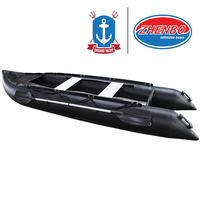 Kayak à pédale simple de bateau électrique gonflable léger pour l'extérieur dérive AIRMAT Floor PVC HDPE pliable Stable Divers'