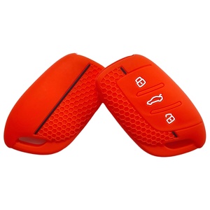 Housse de clé de voiture en silicone, texture nid d'abeille, légère, résistante aux rayures, pour SAIC MG HS ZS MG5 MG6 Roewe I5 I6 <span class=keywords><strong>RX3</strong></span> RX5 3 - Product Image 6