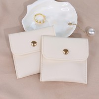 FORTE bijoux fantaisie bijoux bracelet en cuir bague sac cadeau pochette à bijoux en cuir pour bijoux
