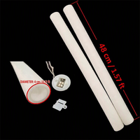 Bâton lumineux LED multicolore en mousse pour la vente en gros, bâton lumineux clignotant en éponge pour accessoires de bar et de cheerleading