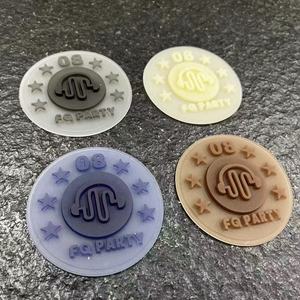 Tùy chỉnh mềm <span class=keywords><strong>PVC</strong></span> vá cho túi quần áo dập nổi cao su 3D Logo thẻ cá nhân nhãn hiệu tùy chỉnh Silicone nhãn hàng may mặc - Product Image 5