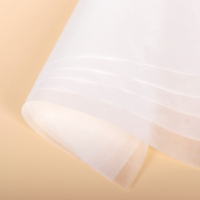 Sacs en papier kraft blanc non fluorescent personnalisés, sacs en papier glassine, pochettes en kraft, emballage en papier ciré transparent pour vêtements, chaussures, cadeaux