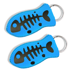 Portachiavi Galleggiante in Neoprene a Forma di Pesce, Personalizzabile con Logo, Vendita all'Ingrosso - Product Image 2