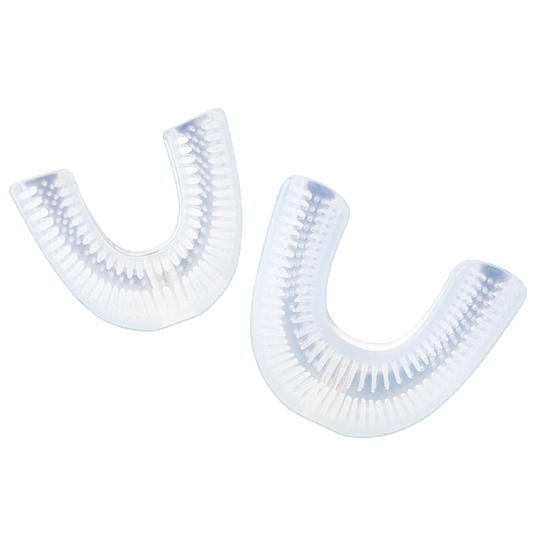 Сменная U-образная насадка для ультразвуковой зубной щетки из пищевого силикона