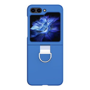 Funda de teléfono de PC mate a prueba de golpes para Samsung para Galaxy <span class=keywords><strong>Z</strong></span> Flip 6 ZFlip 4 <span class=keywords><strong>Motorola</strong></span> <span class=keywords><strong>RAZR</strong></span> 40 ULTRA Clear PC Cover con anillo de dedo - Product Image 4