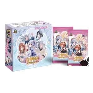 La más nueva llegada, precio al por mayor, tarjetas de juego de papel gruesas TR 3D Goddess Story, caja de tarjetas de colección de Anime, tarjeta TGR