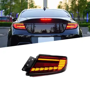 Dragon scale for GR 86 BRZ Subaru 2020 - 2023 Led Tail Lights With Red Dynamic Car Back Lamp Assembly