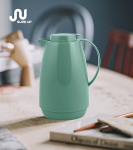 Fabricant Logo personnalisé 1L/1.5L fiole thermique isolée sous vide pour le <span class=keywords><strong>camping</strong></span> recharge en verre rose incluse - Product Image 2