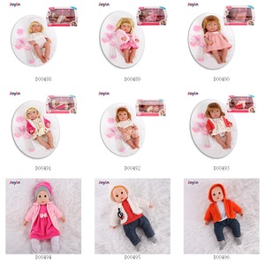 15 Inch Lifelike Baby Silicone Reborn <strong>Dolls</strong> Toy Girl Movable Child Play Red Hat, Skirt, Scarf, White Coat Clothes <strong>Blinking</strong> <strong>Eyes</strong> - Product Image 6