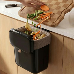 Cubo de Basura de Cocina de Alta Gama, Montado en la Pared, Sin Necesidad de Agacharse, Gran Capacidad - Product Image 3