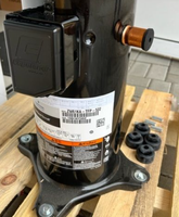 Compresseur Scroll pour Pompe à Chaleur Série ZW 5 CV ZW61KA-TFP-52E 380-420V/3/50Hz R22 R407C 18.3kW pour Climatisation et Chauffe-Eau
