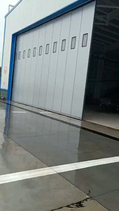 Porta Industriale Girevole a Rotazione Laterale Prodotta in Cina, Elettrica/Telecomandata, Montata su Rotaia, per Carichi Pesanti - Product Image 6