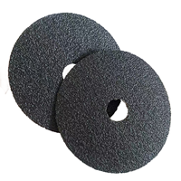 Disque à fibres 5 pouces 125 mm à trous ronds pour le débavurage de métaux lourds