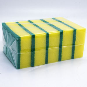 5 pièces/paquet <span class=keywords><strong>Prix</strong></span> bas Éponges à vaisselle personnalisées anti-rayures double face pour le nettoyage de la cuisine Tampon à récurer - Product Image 6