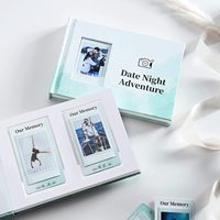 Jeu de cartes personnalisé 40 idées pour couples Date Night jeux à gratter pour couples avec album photo d'aventure livre