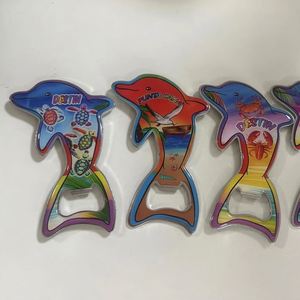 Imanes Personalizados para Refrigerador, Artículos Conmemorativos de MDF, Llaves Magnéticas, Abridor con Resina Epoxi, con Imanes - Product Image 1