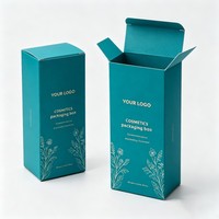 Boîtes d'emballage personnalisées pour produits de beauté, boîtes en carton pliables recyclables pour cosmétiques et soins de la peau