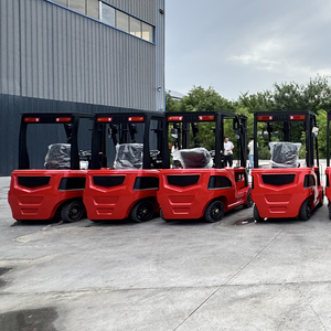 3ton Forklift listrik Heli electrik Manual Stacker Forklift 4 roda kemudi garpu truk Forklift Motor Forklift - Product Image 2