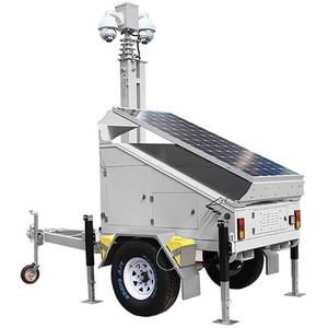 Torre de Cámara Solar Telescópica Impermeable con <span class=keywords><strong>Paneles</strong></span> <span class=keywords><strong>Solares</strong></span> <span class=keywords><strong>para</strong></span> Seguridad de Campos de Golf - Product Image 2