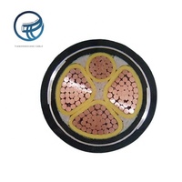 Flammhemmendes Feuerbeständiges Stromkabel 5-adrig 16mm2 25mm2 35mm2 4 AWG 2 AWG 1 AWG Niederspannungs-Kupferdraht