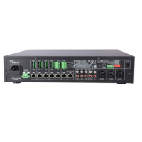 Amplificateur matriciel 4 canaux 120W classe D pour systèmes de diffusion commerciale